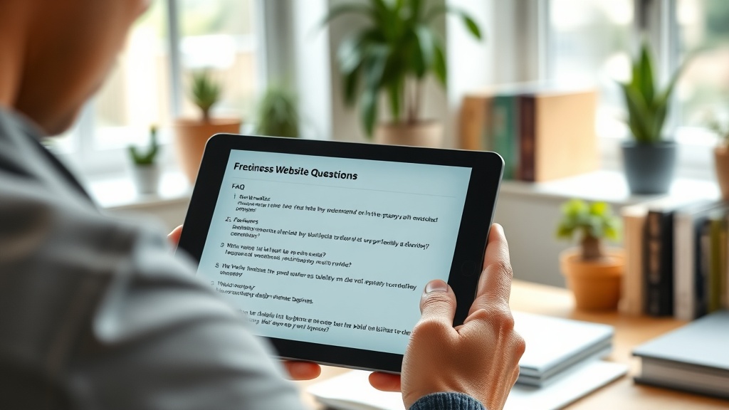 שאלות נפוצות על בניית אתר תדמית לעסק