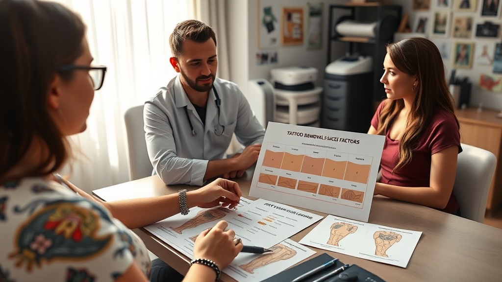 מה משפיע על הצלחת הסרת קעקועים ללא צלקות